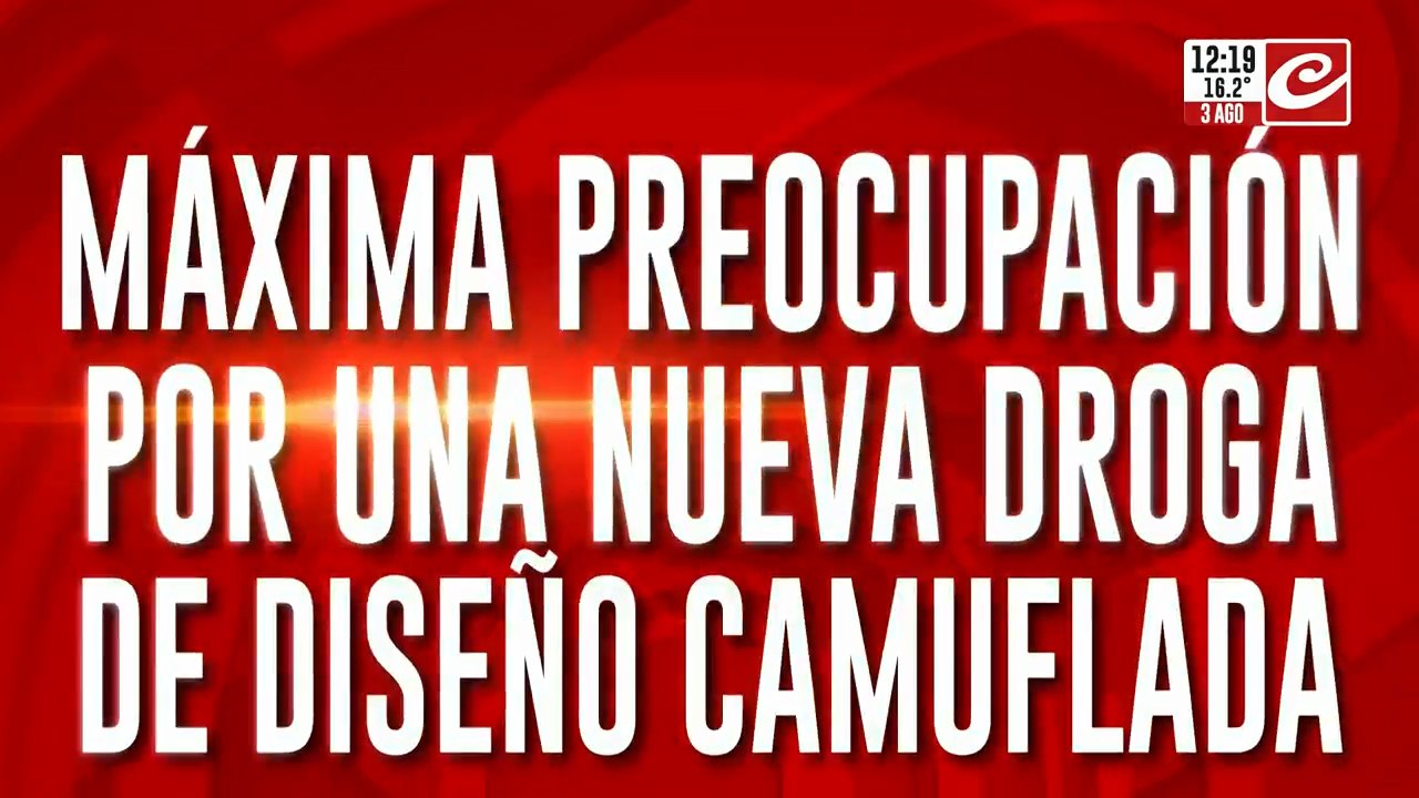 Máxima preocupación por una nueva droga de diseño camuflada.