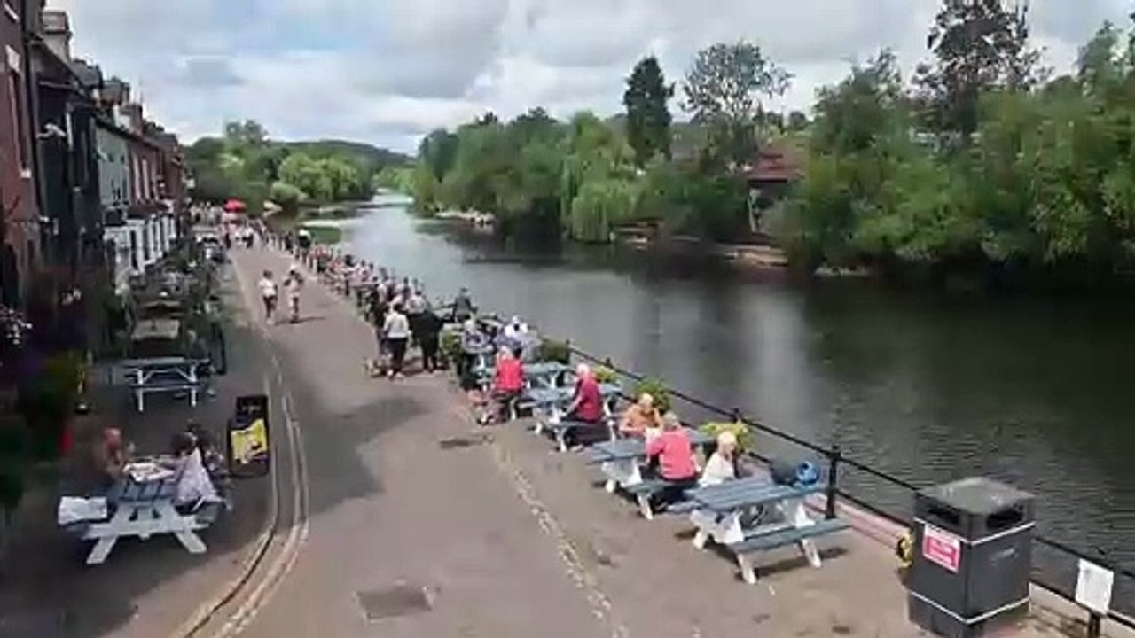 Bewdley Bridge reopens for two-way traffic after two years - marking end of £10m flood defence works