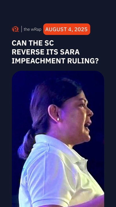 Can the Supreme Court reverse its Sara impeachment ruling based on facts?