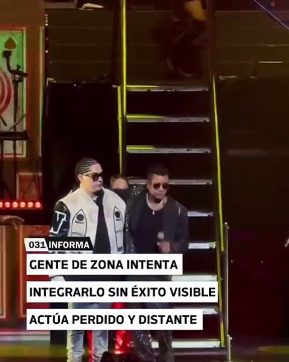 ¡Chyno Miranda es captado en tarima con una actitud “extraña”!