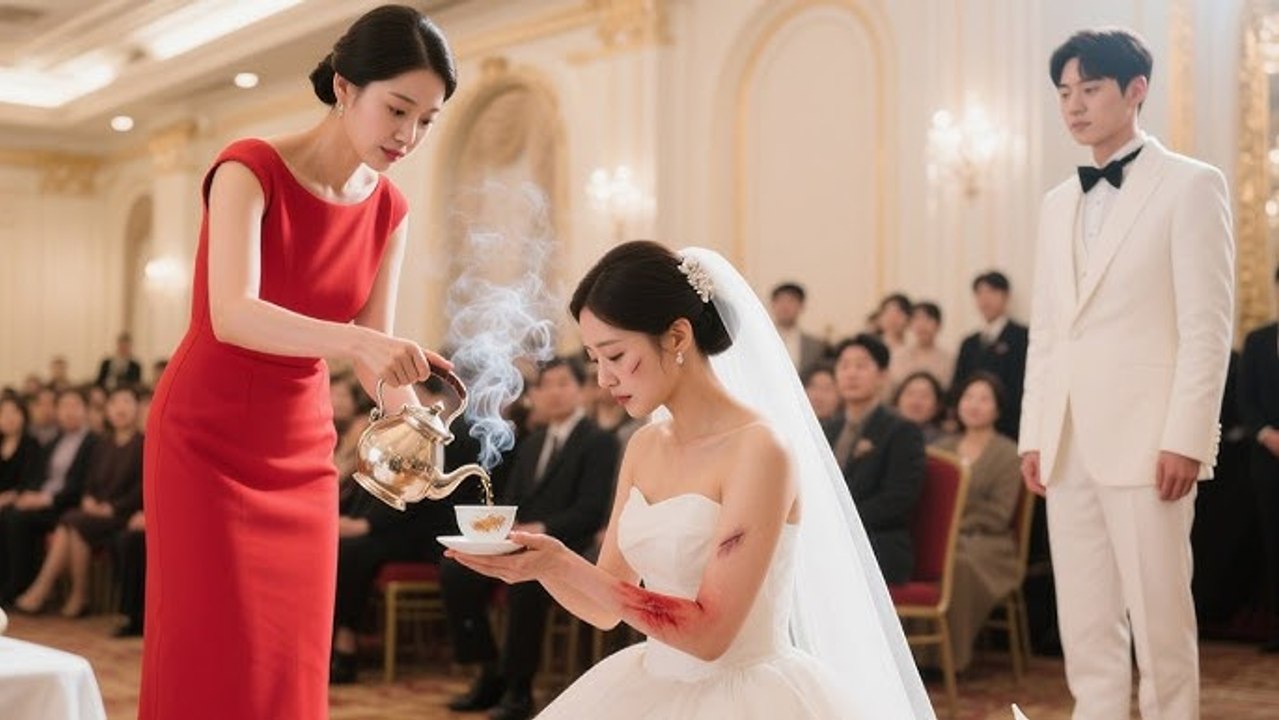 THE DAY SHE BURNED AT HER WEDDING