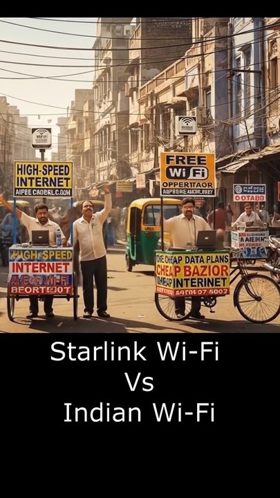 Starlink Wi-Fi vs Indian Wi-Fi