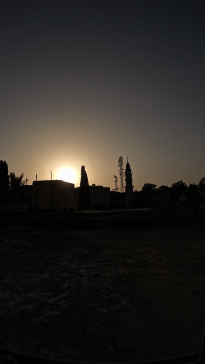 Time Lapse sun going Down