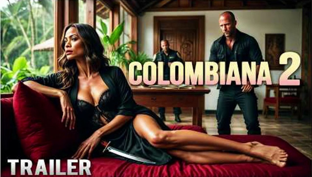 COLOMBIANA 2 (2025) - New Movie A.I. Concept | Zoe Saldana, Jason Statham