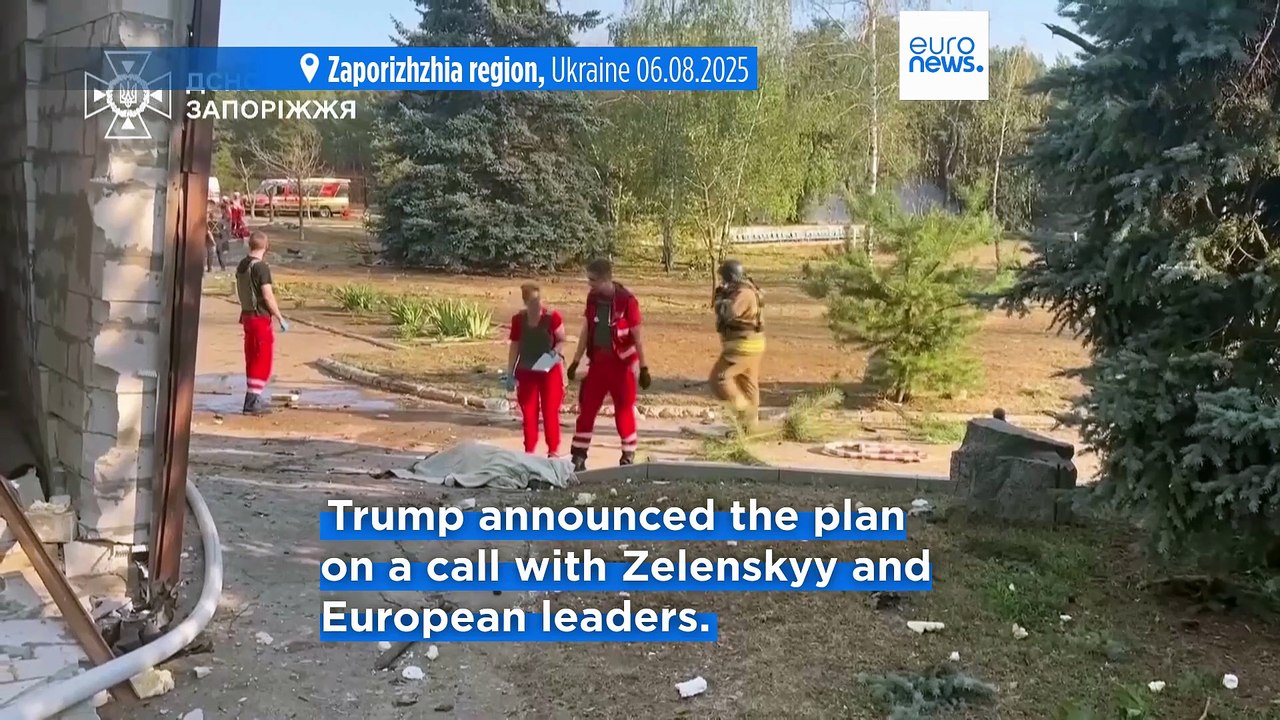 Trump tells European leaders he will meet with Putin and Zelenskyy