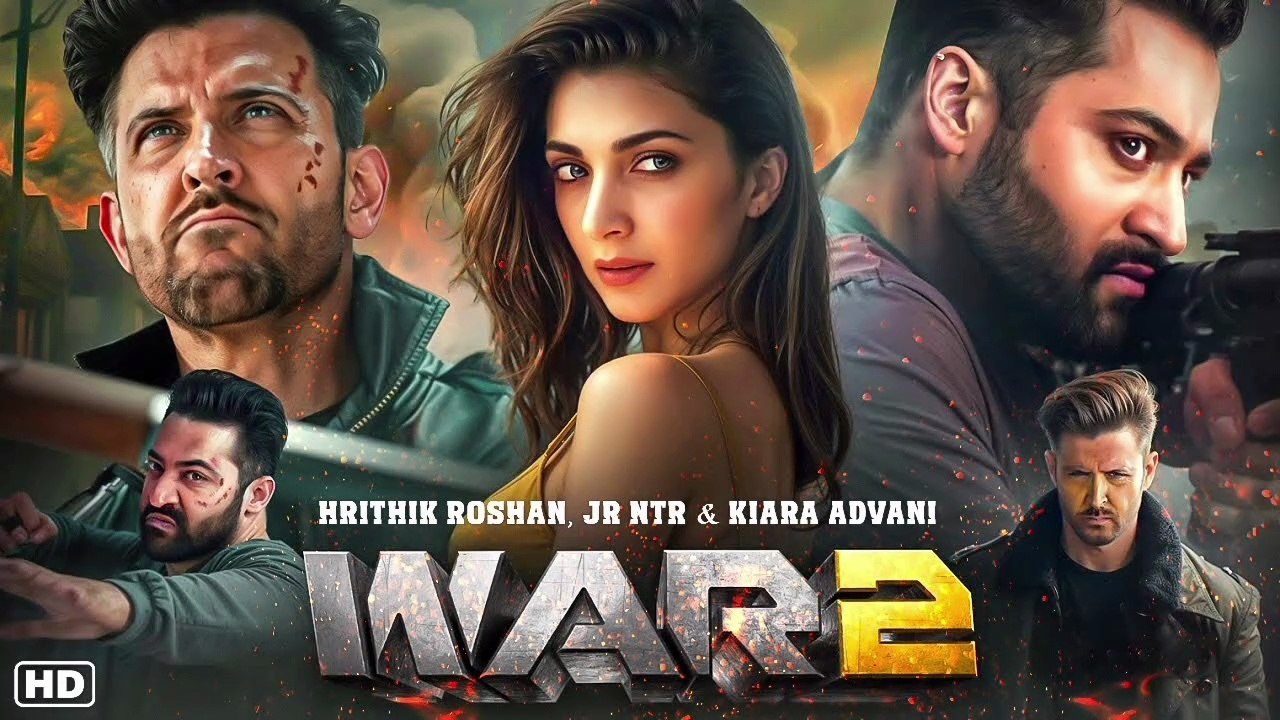 War 2 | part 2 | (2025) New Released Full HD Movie | Hrithik Roshan, Tiger Shroff, Jr NTR | New Movie 2025