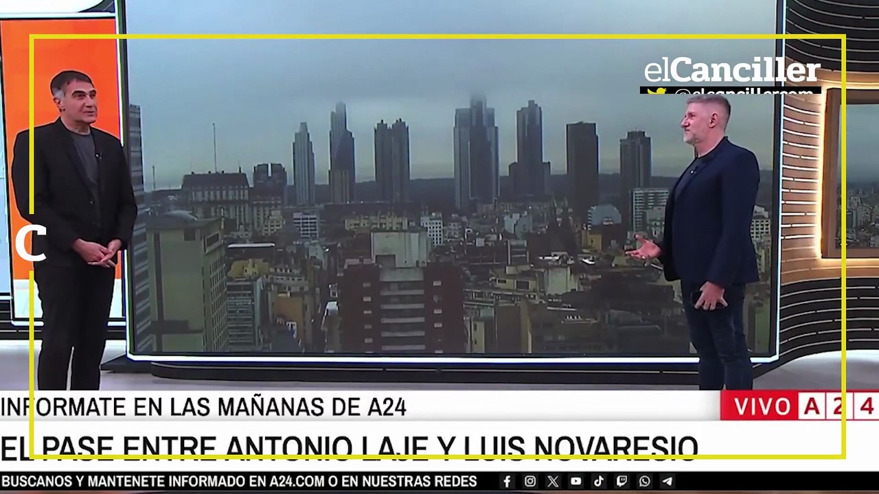 Laje y Novaresio negaron su pelea y el pistacho gate