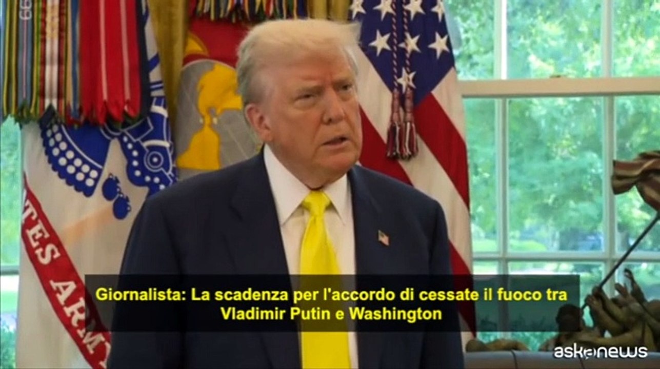 Ucraina, Trump: Putin non deve vedere Zelensky prima di incontrarmi
