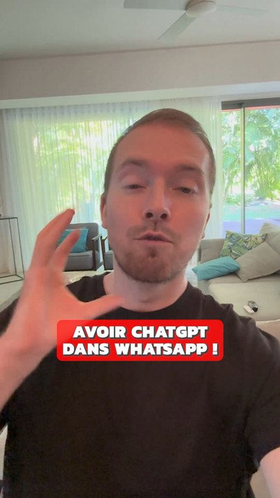 Avoir ChatGPT dans WhatsApp