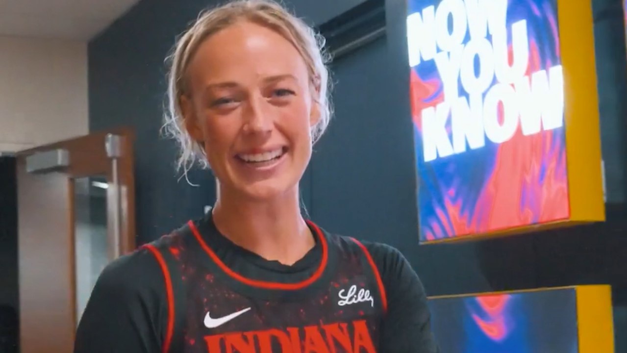 Sophie Cunningham grinned into a camera: "That’s a big dub baby. Point God"