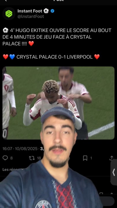 Ekitike commence dejaaa