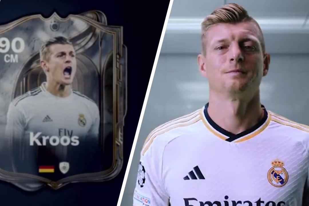 Toni Kroos, nuevo Icono para EA Sports FC 26