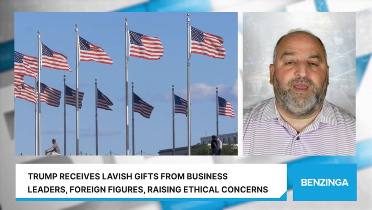 Trump Receives Lavish Gifts From Business Leaders, Foreign Figures, Raising Ethical Concerns