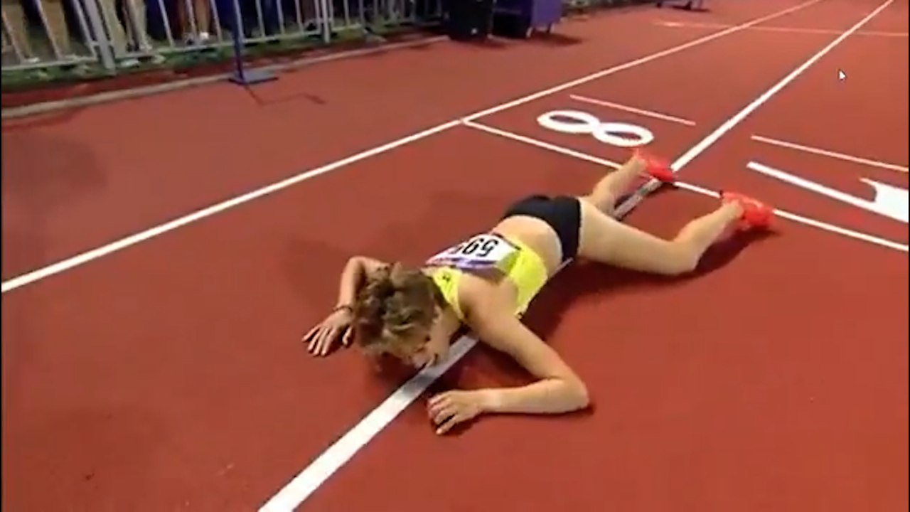 Insólita victoria en el campeonato nacional de Rusia de atletismo: "Me alegro de estar viva"