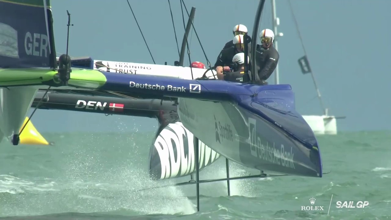 SailGP 2025 / La toute première course SailGP en Allemagne 🇩🇪  Aperçu de Stevie à Sassnitz