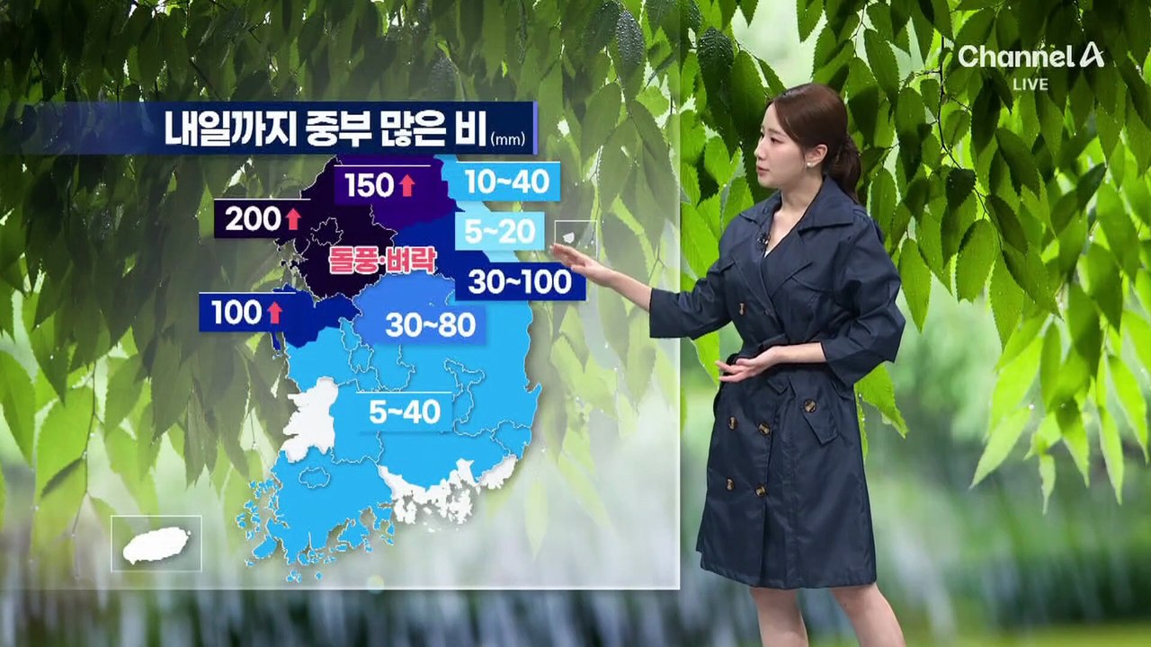 [날씨]수도권 오전까지 폭우…시간당 최대 70mm