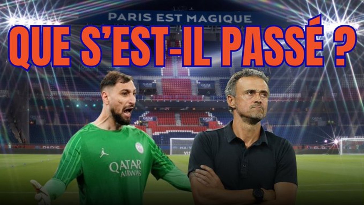 Que s'est-il passé avec Donnarumma au PSG ?