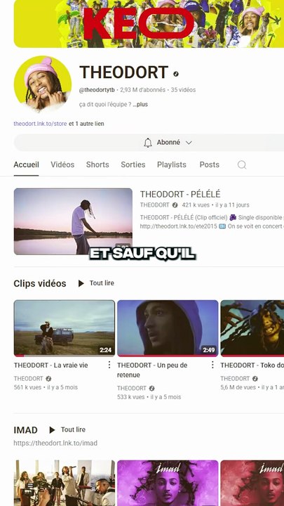 THEODORT DE RETOUR ? 😨