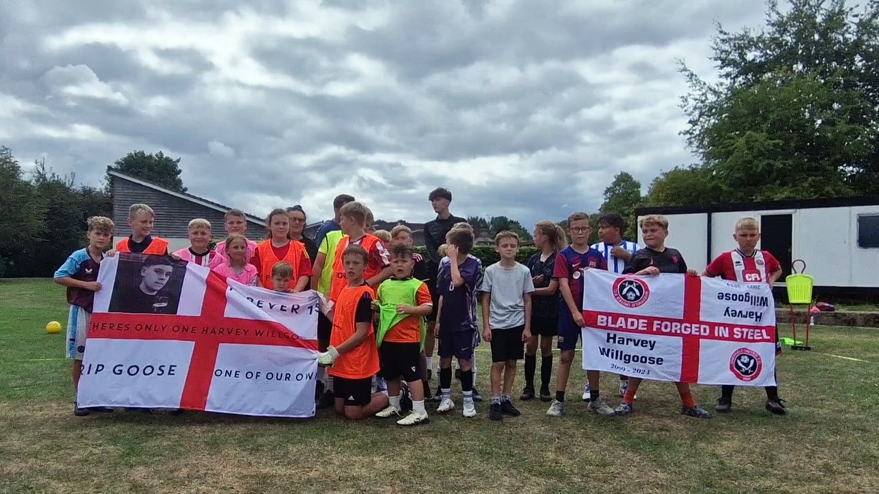 Harvey's Hub summer football camp