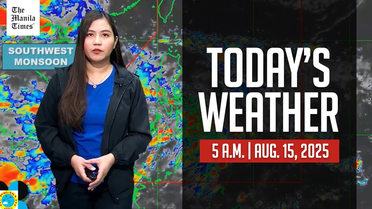 Today's Weather, 5 A.M. | August 15, 2025