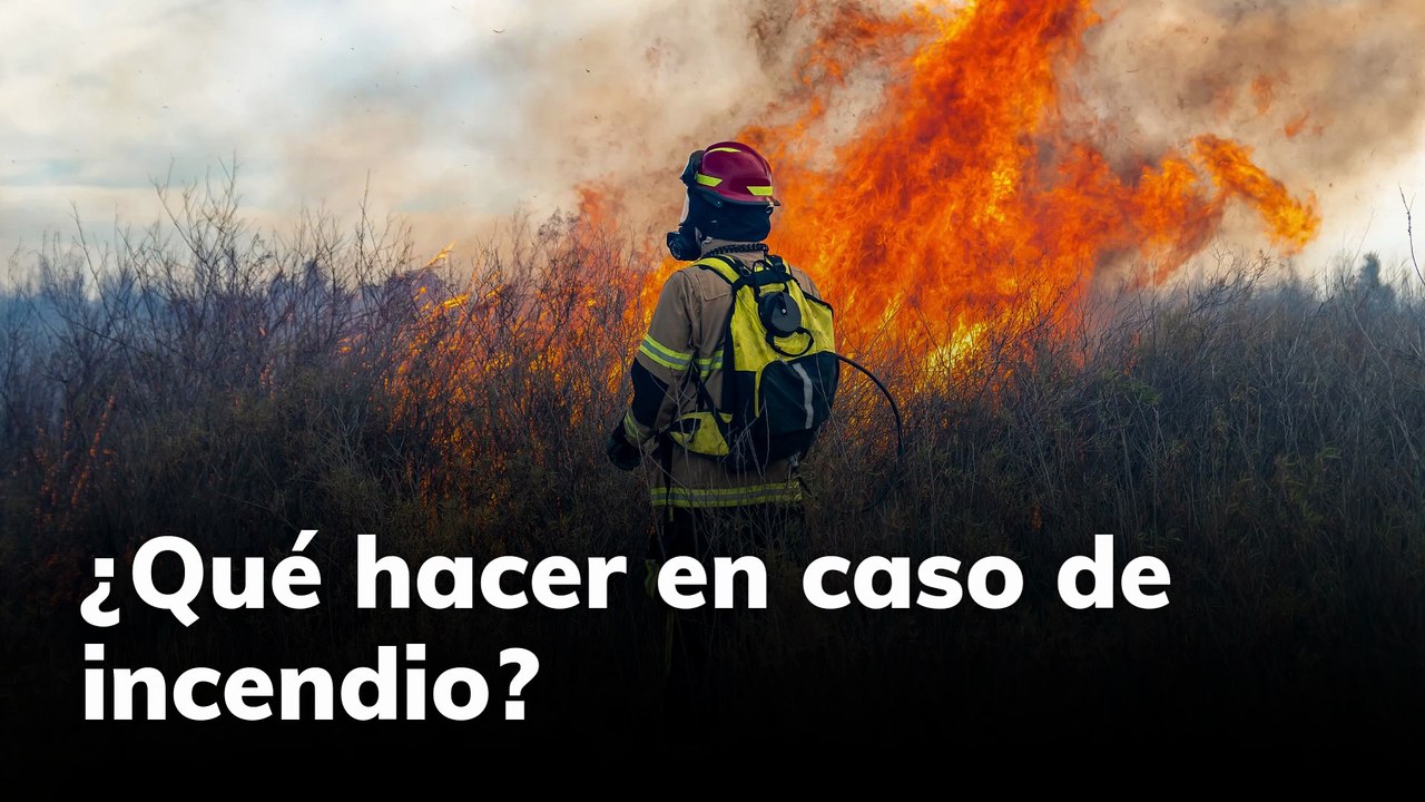 Qué hacer en caso de incendio