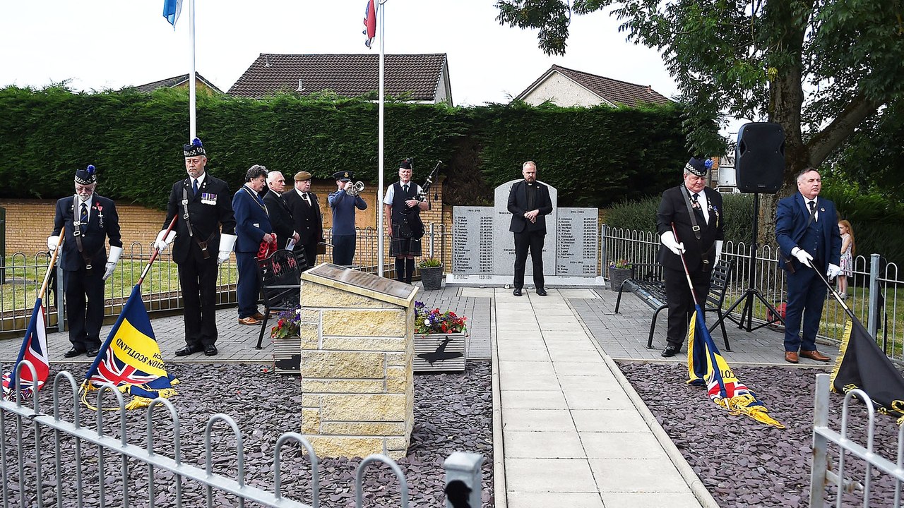 Carronshore 80th anniversary VJ Day