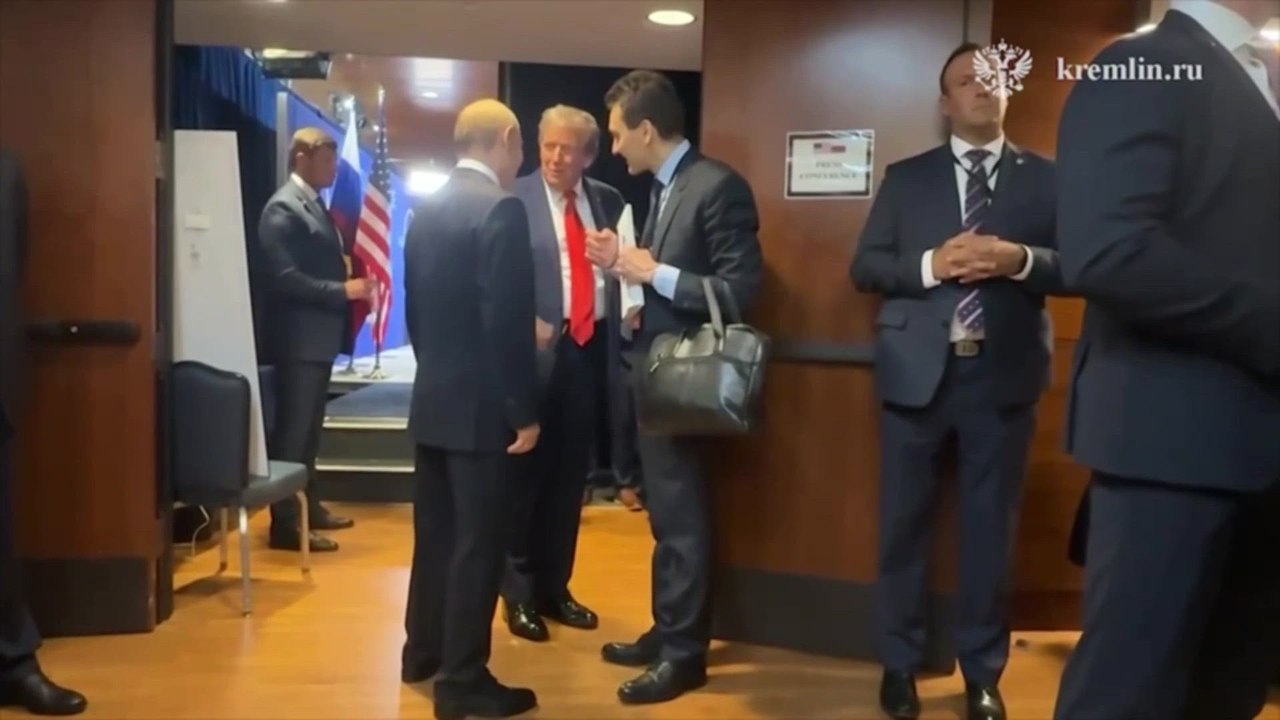 Trump and Putin Share Lighthearted Exchange Backstage After Press Conference