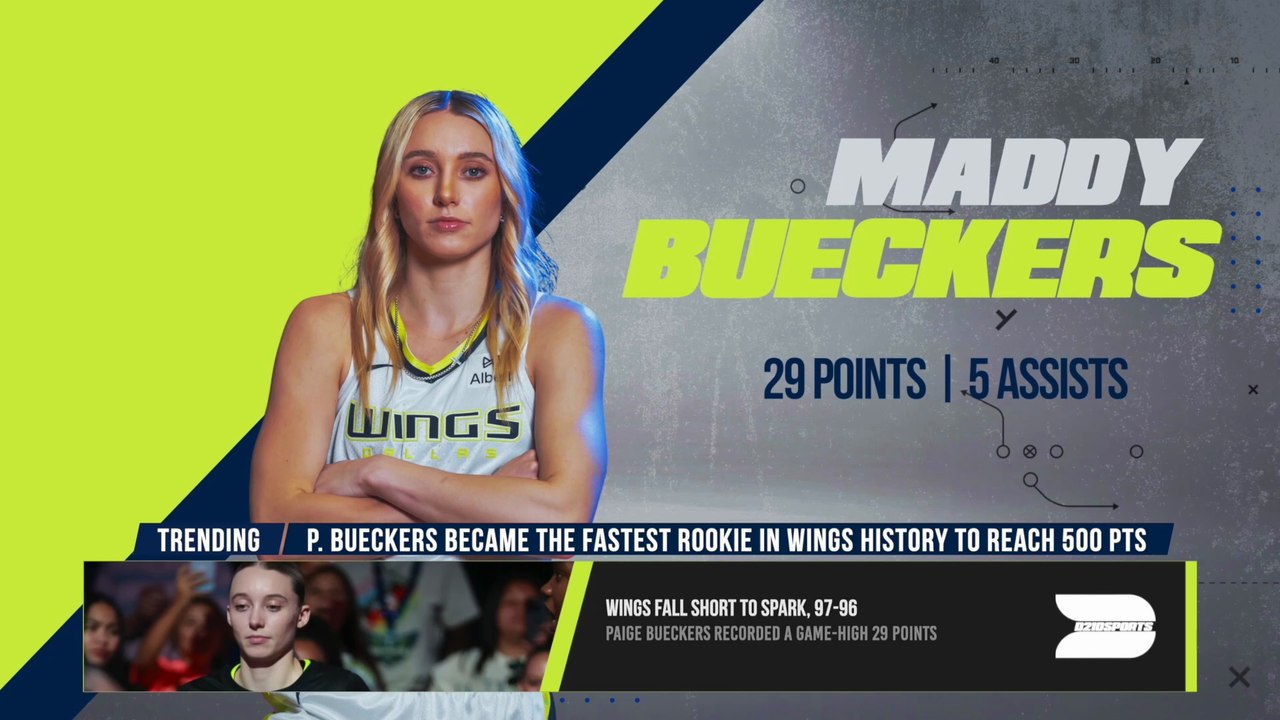 Paige Bueckers Makes History, But Wings’ Late Rally Falls Short in 97-96 Loss to Sparks