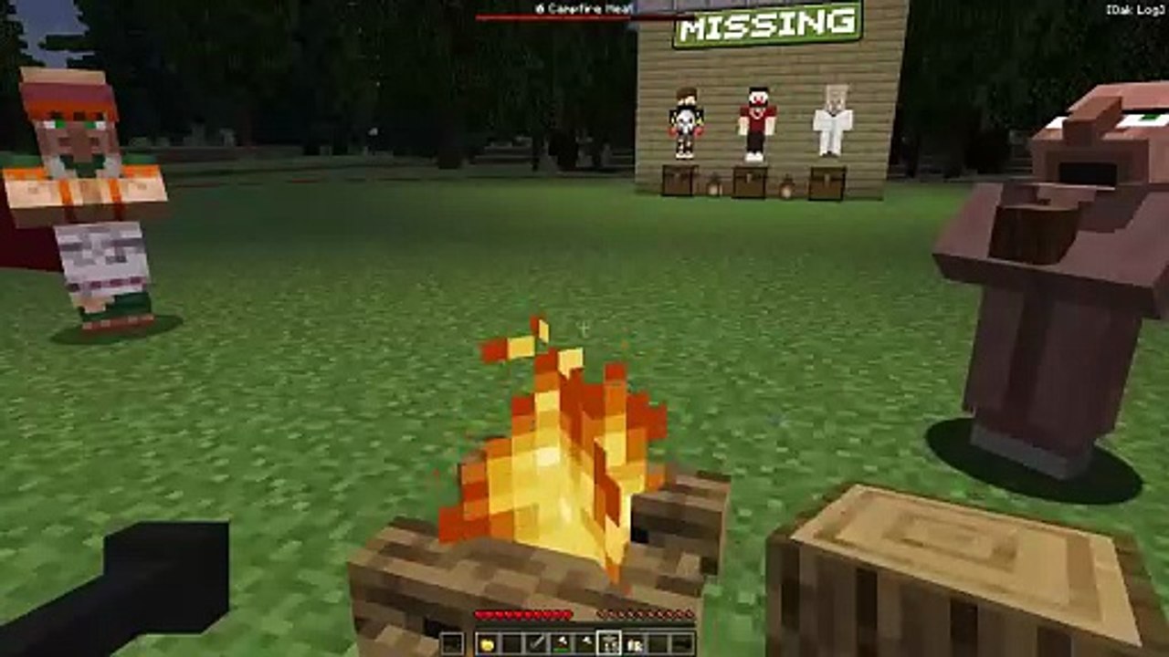 Surviving 99 NIGHTS in a Scary Forest in Minecraft