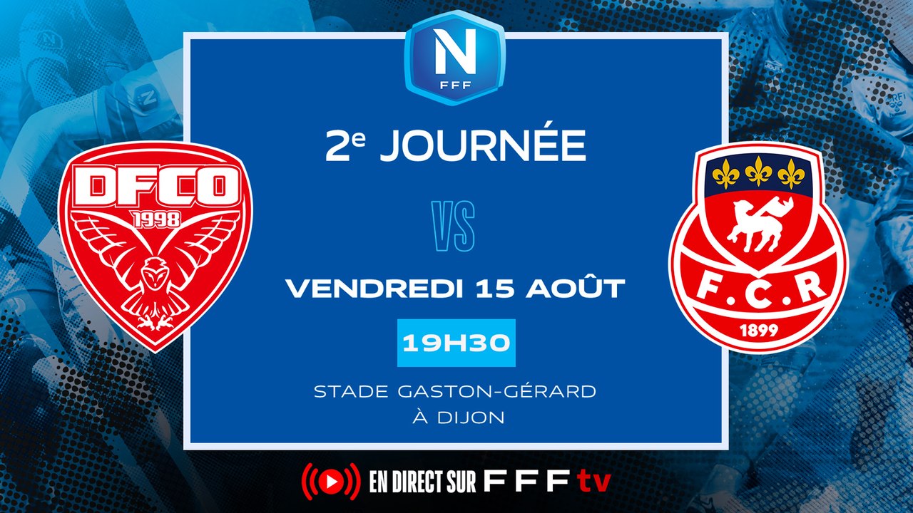 J2 I Dijon FCO - FC Rouen 1899 (1-1) I National FFF 2025 2026