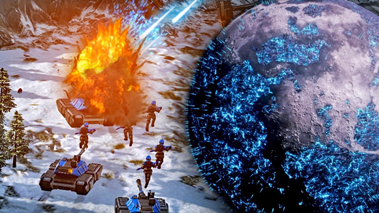 Tausende Einheiten gleichzeitig: Ein grafisch beeindruckendes Echtzeit-Strategiespiel kehrt im Nachfolger zurück und nimmt sich erneut Supreme Commander zum Vorbild