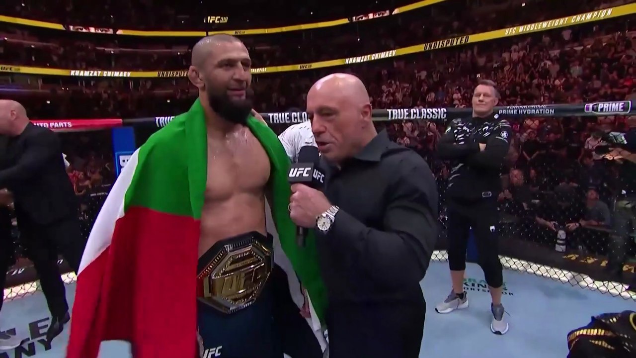 Khamzat Chimaev Octagon Interview | UFC 319