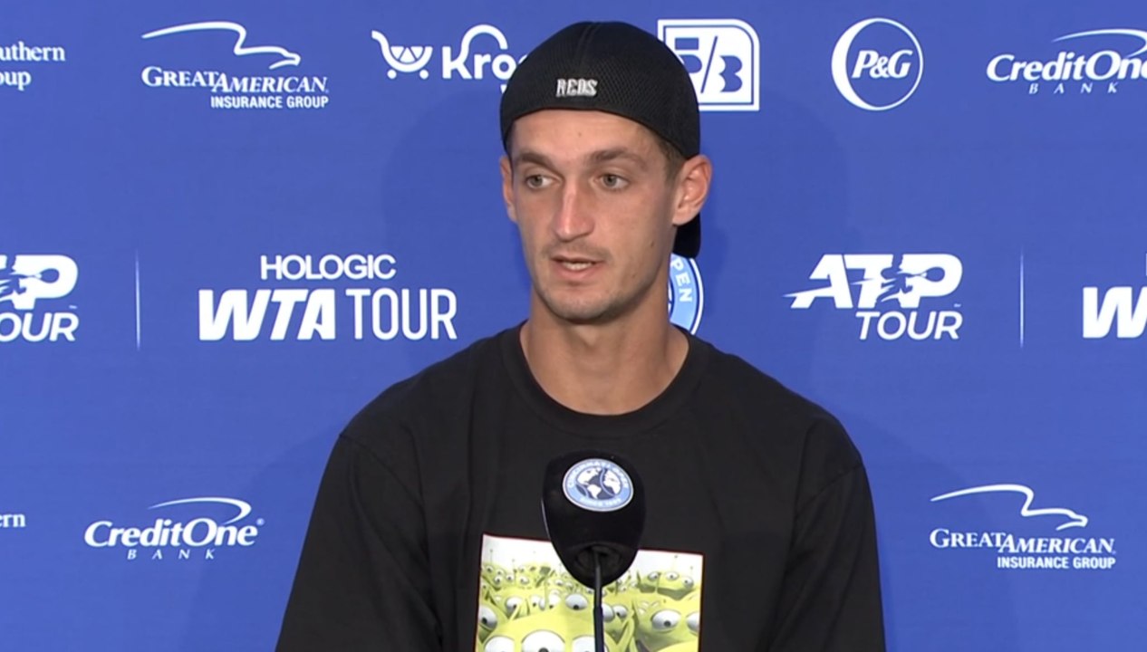 Cincinnati 2025 - Terence Atmane : "Jannik Sinner, physiquement et mentalement, c'est une autre dimension"