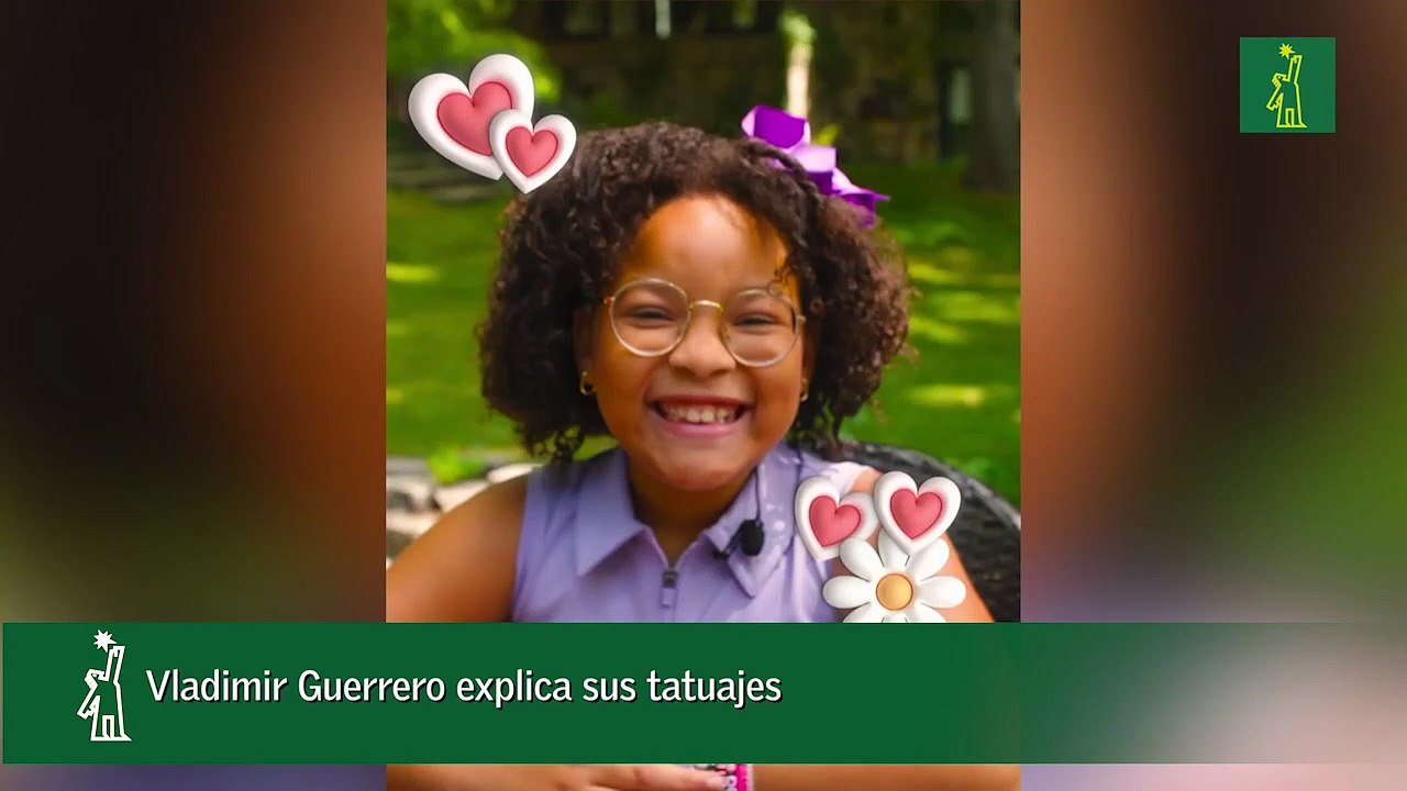 Vladimir Guerrero explica sus tatuajes