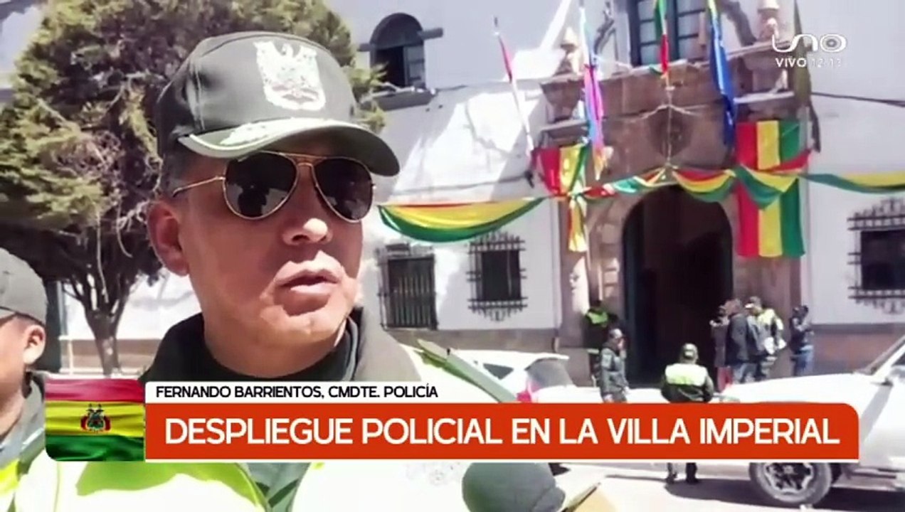 DESPLIEGUE POLICIAL EN LA VILLA IMPERIAL