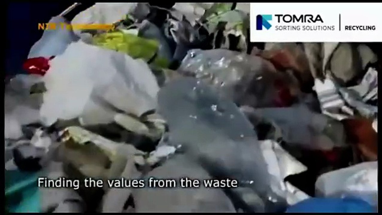 How VIS_NIR is used to sort materials.