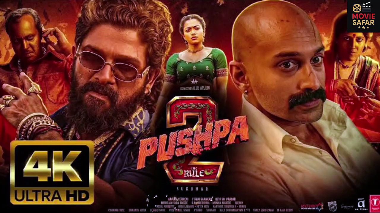 Pushpa 2 (2024) Hindi Dubbed Full Movie | Allu Arjun & Rashmika Mandanna's Action-Packed Sequel 🎬