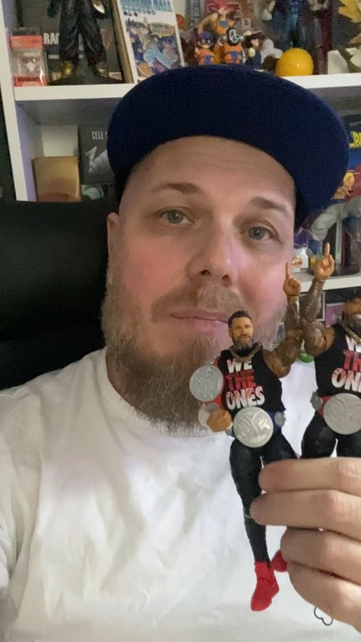 Unboxing Mattel ultimate Jey & Jimmy Uso