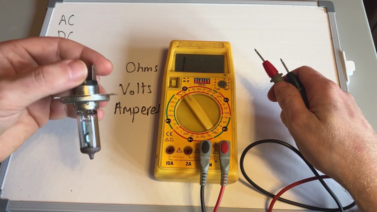 How to Use a Multimeter- The Basics.