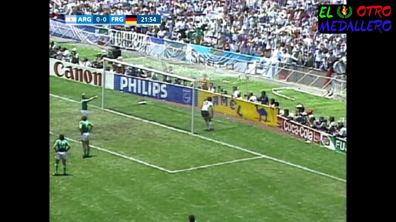 1986 Argentina - Alemania Italia Mexico 1986