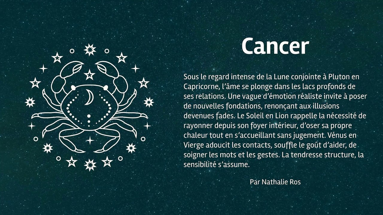 Horoscope quotidien du jeudi 21 août 2025