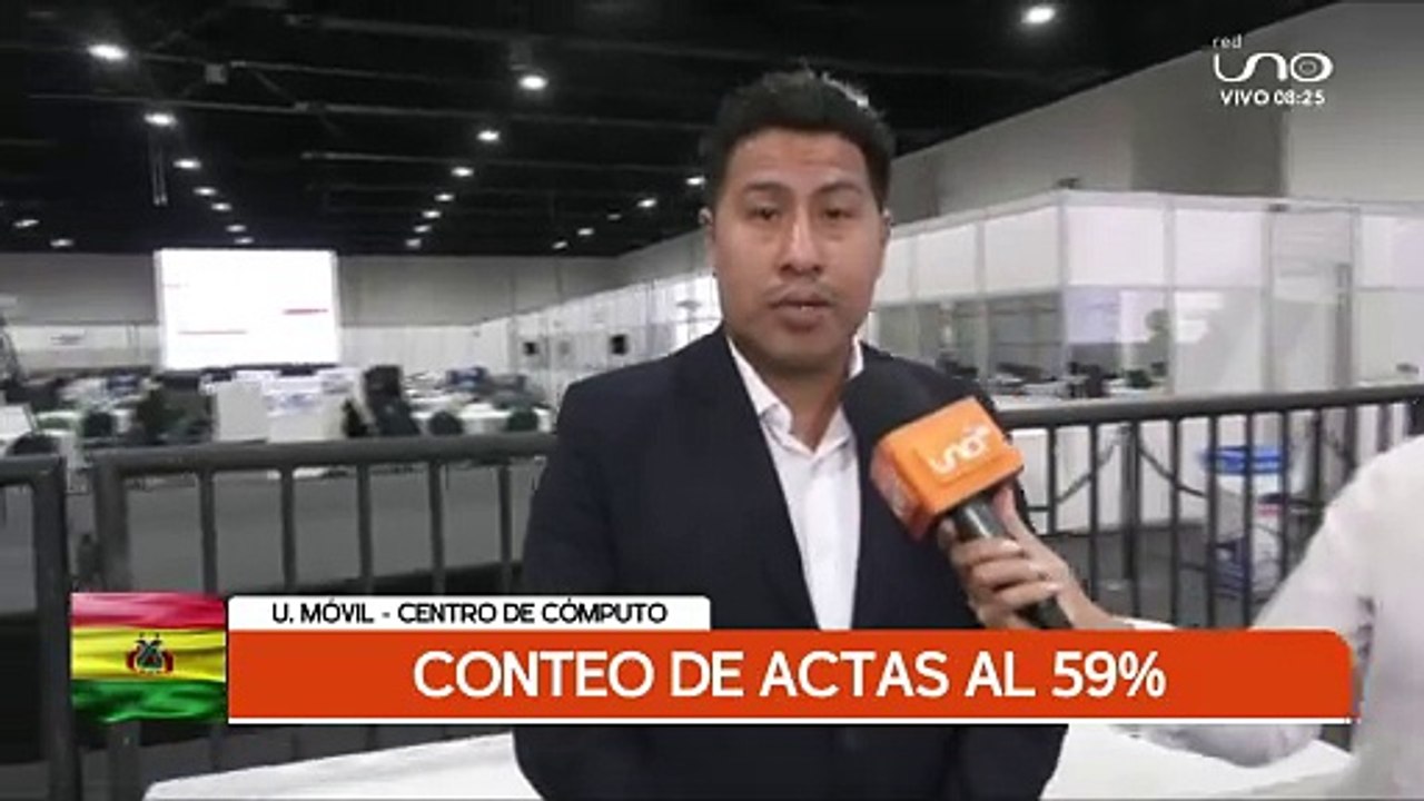 CONTEO DE ACTAS AL 59%