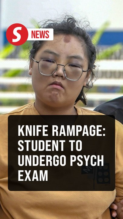 Psychiatric examination for foreign student who ran amok with knife