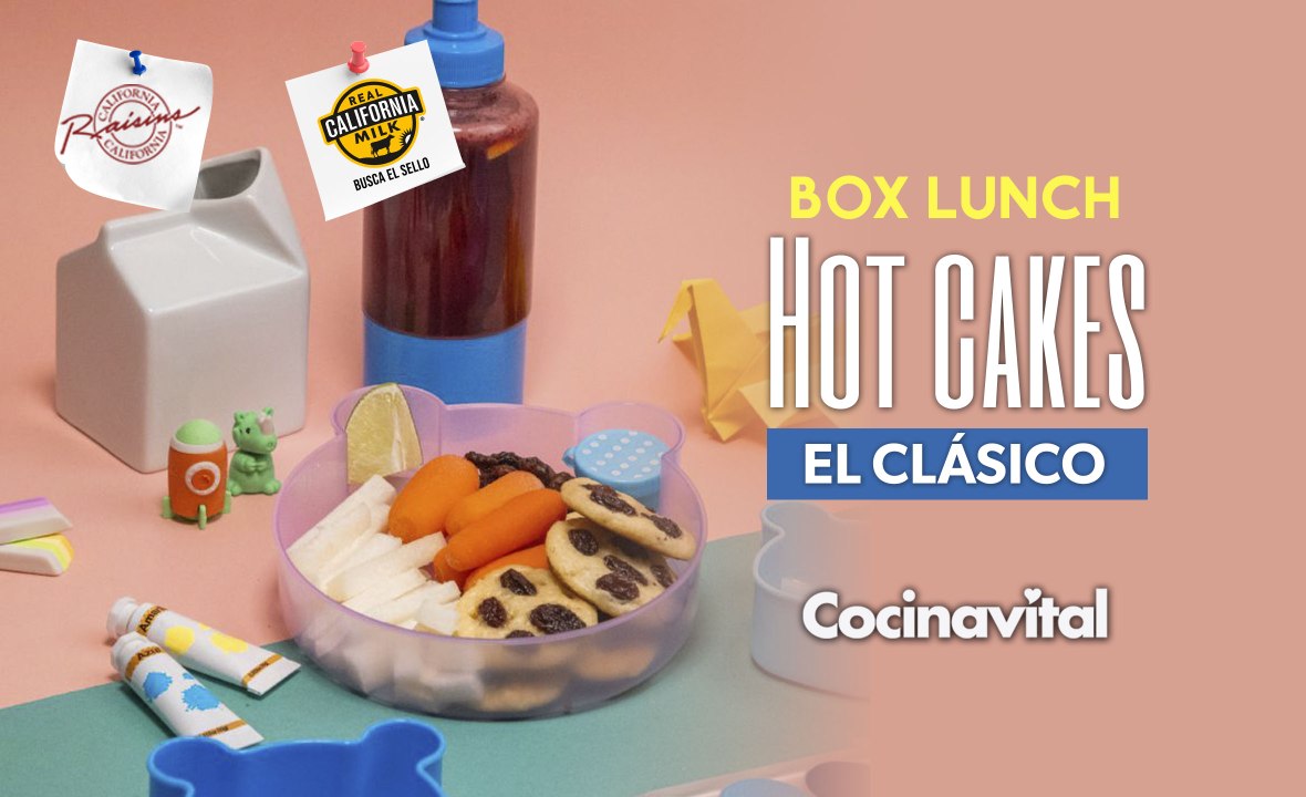 Lunch Box El Clásico: Mini hot cakes