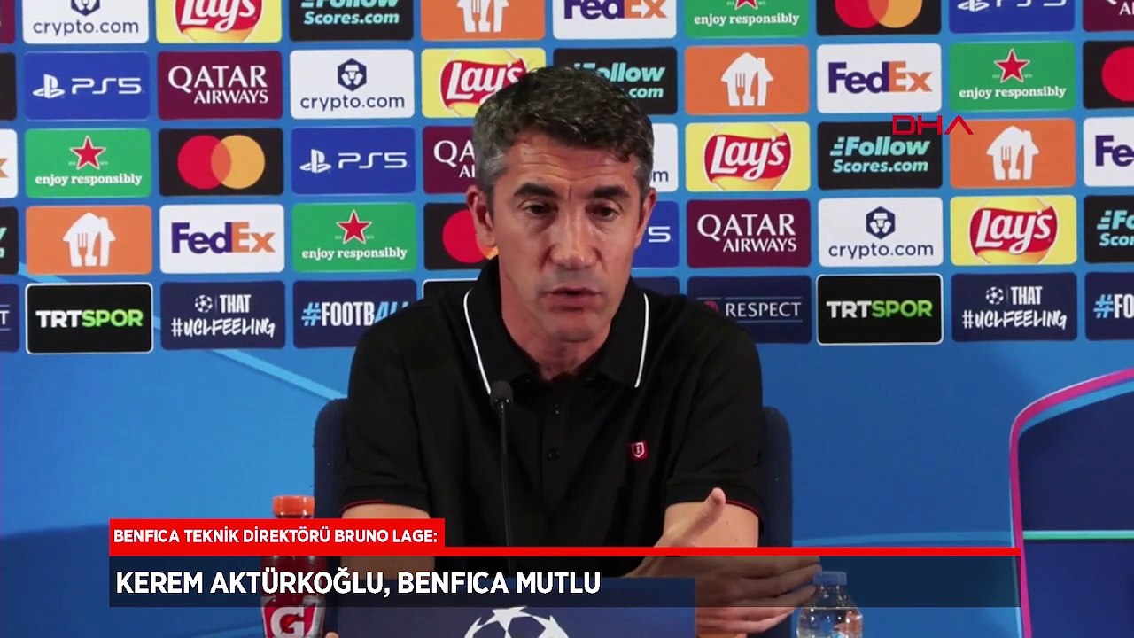 Bruno Lage: Kerem Aktürkoğlu, Benfica'da mutlu