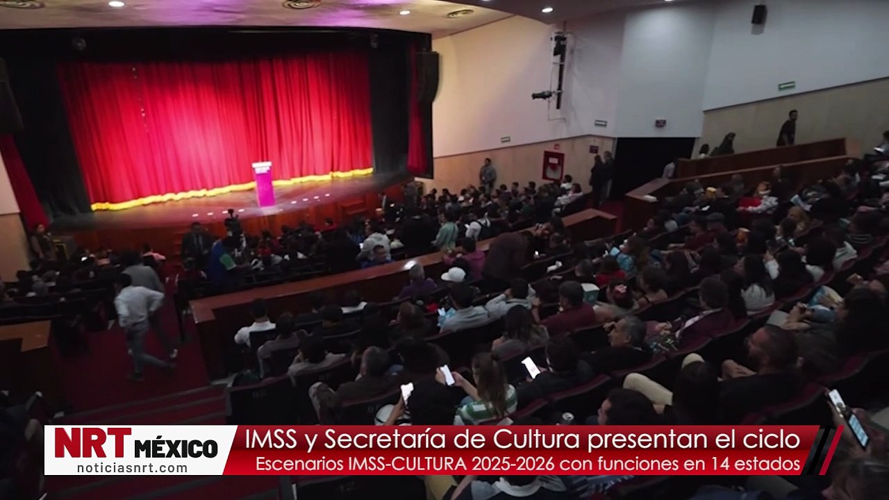 IMSS y Secretaría de Cultura presentan el ciclo Escenarios IMSS-CULTURA 2025-2026 con funciones en 14 estados