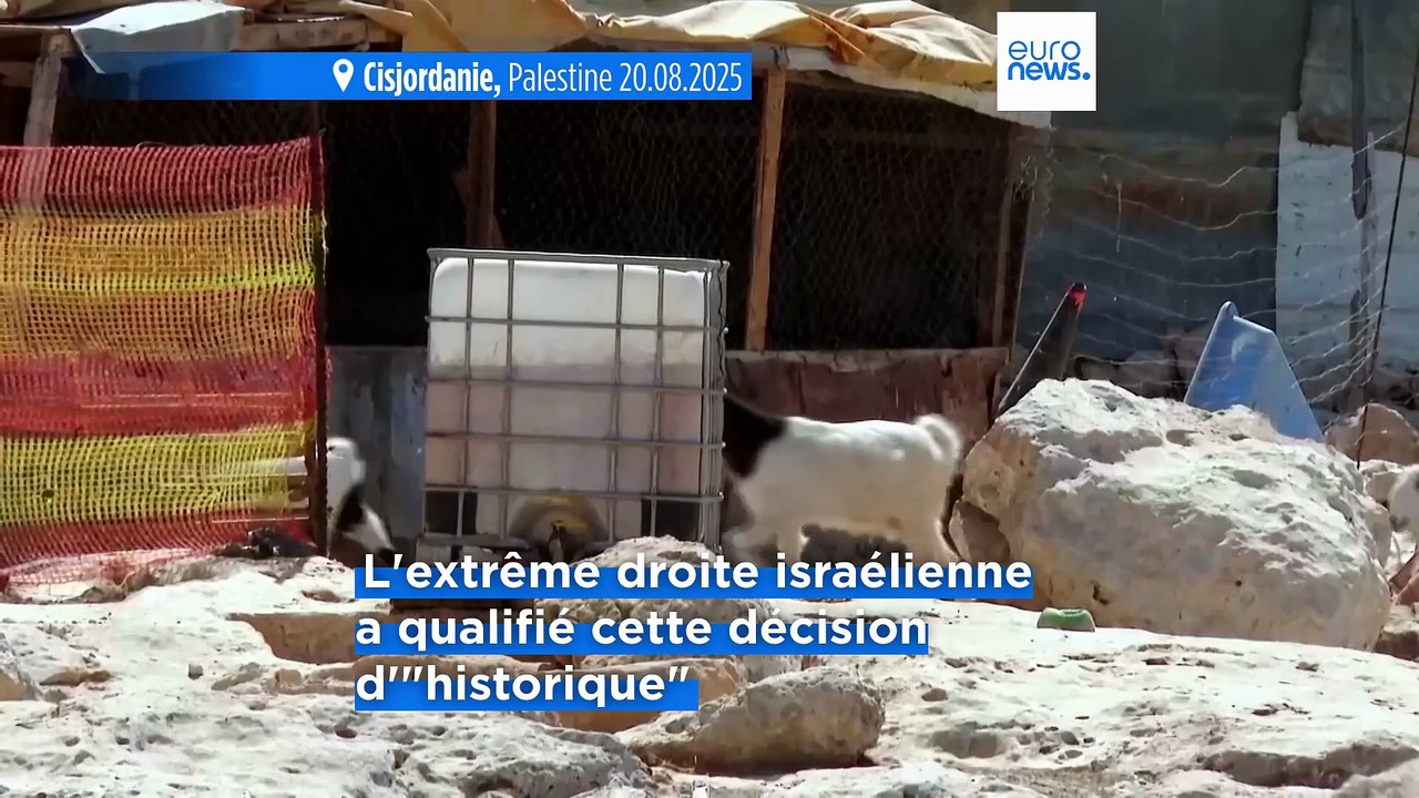 Israël approuve un projet controversé de colonisation en Cisjordanie, sapant encore plus la solution à deux États