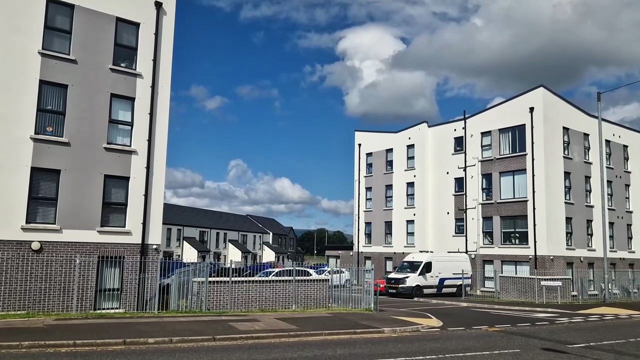 The new Faustina Terrace and Templemore Crescent development in Derry