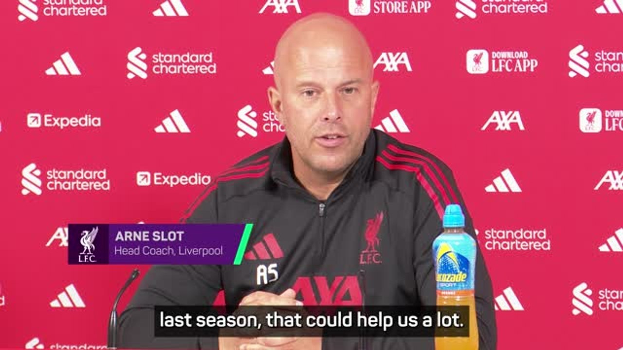 Slot happy to have Gravenberch back