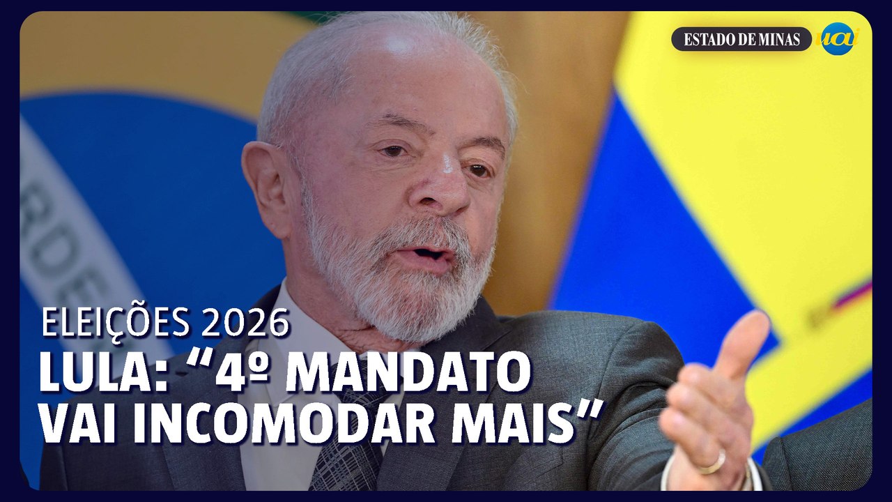 "Se tiver 4º mandato, vou incomodar muito mais", diz Lula